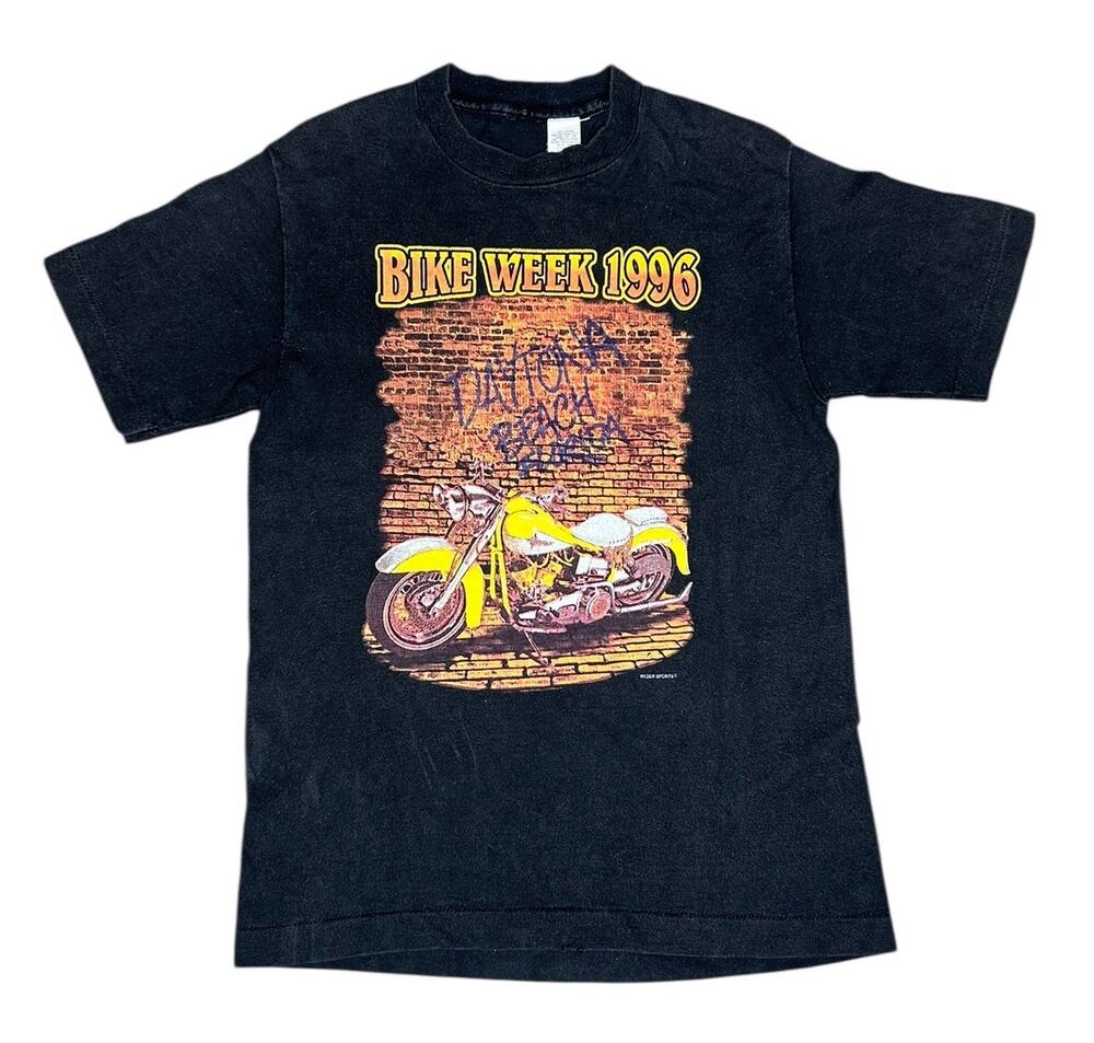 Vintage 90s Daytona Beach Bike Week Motorcycle T-Shirt